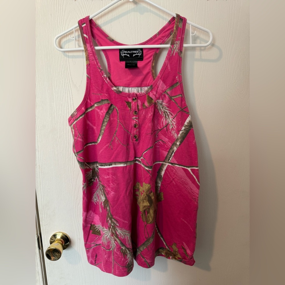 Women’s Real Tree tank top size large